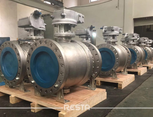 Cast Trunnion Mounted Ball Valve