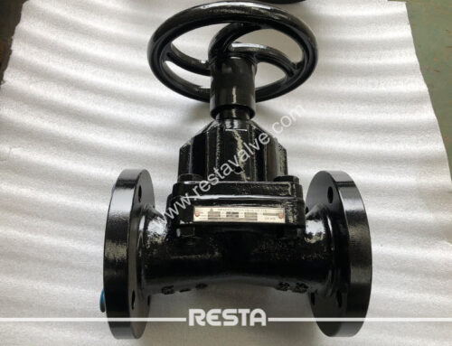 Straight Through Diaphragm Valve