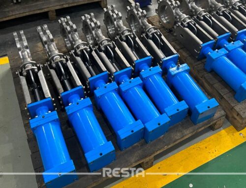 Hydraulic Actuated Knife Gate Valve
